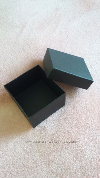 Коробочка черная картон