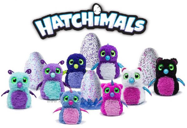 Hatchimals. Интерактивная игрушка в яйце Хэтчималс Spin Master драко пингви