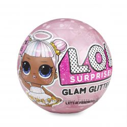 LOL Glam Glitter Гламурный блестяший сюрприз куколка блестяшая серия