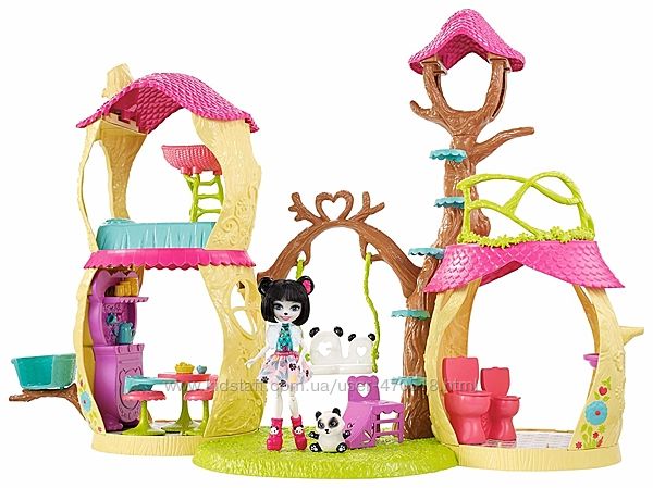 Домик Панды Enchantimals Playhouse Panda Set энчантималс УЦЕНКА