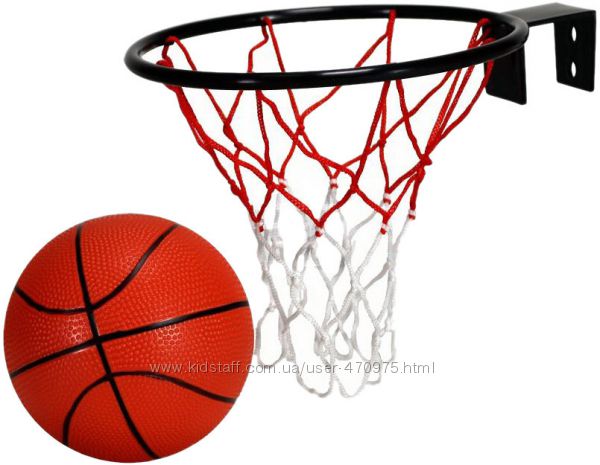 Настенная Баскетбольная корзина с мячом для улицы и дома Simba