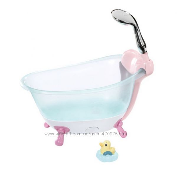 Интерактивная ванночка ванна Веселое купание Baby Born Zapf Creation 824610