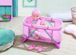 Кроватка переносная манеж для куклы Baby Борн Annabell Zapf 794982