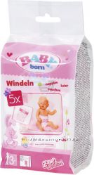 Памперсы для куклы Baby Born Zapf Creation 826508