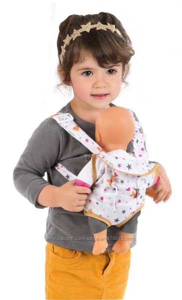 Кенгуру рюкзак для куклы Baby Nurse Smoby 220331