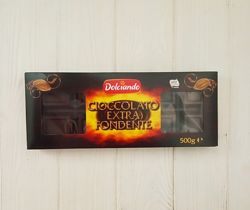 Шоколад Cioccolato Extra Fondente Dolciando 500g Італія