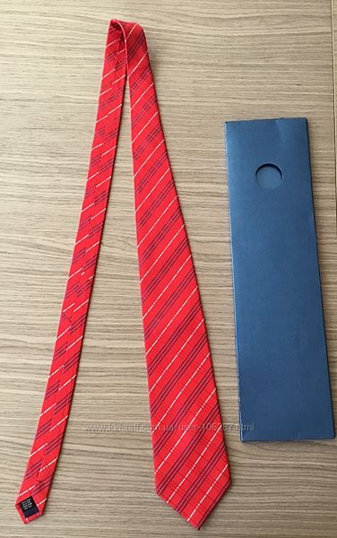 Новый шелковый галстук - Италия- Hand made 
