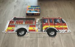 Напольный пазл Melissa & Doug Большая пожарная машина 24 элемента 