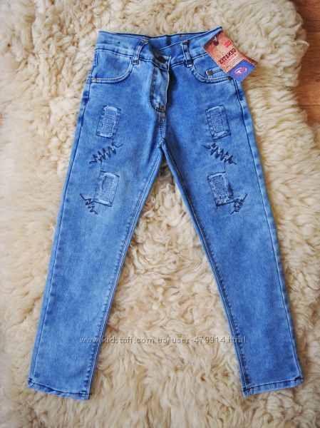 Модные джинсы, Хит, Турция, от 6 до 12 лет, унисекс