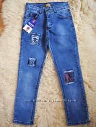Модные джинсы для мальчика, Хит, Турция, от 6 до 12 лет