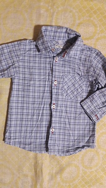 Стильная рубашка для маленького модника