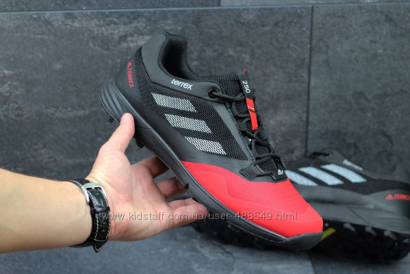 Кроссовки мужские Adidas terrex black red