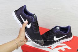 Кроссовки женские сетка Nike Free Run 3. 0 dark purple