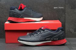  Кроссовки мужские Nike Lunarlon Blue red
