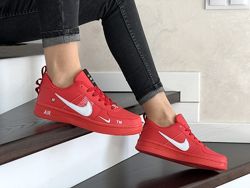 Кроссовки женские Nike Air Force red
