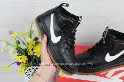  Кроссовки Nike Lunar Force 1 black, ТОП качество