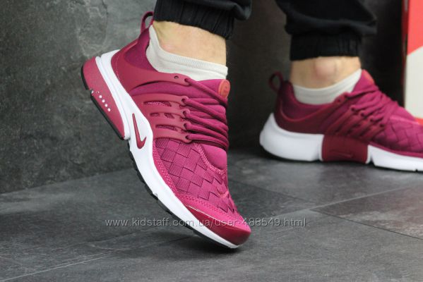  Кроссовки мужские  Nike Air Presto TP QS crimson    