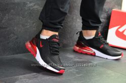  Кроссовки мужские Nike Air Max 270 черные с красным