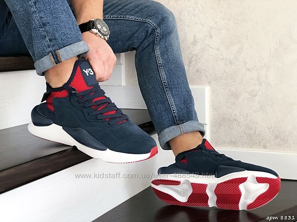  Кроссовки мужские Adidas Y-3  Kaiwa dark blue