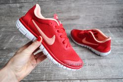 Кроссовки женские Nike Free Run 3. 0 red