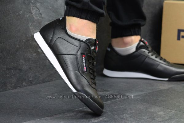  Кроссовки мужские Reebok blackwhite