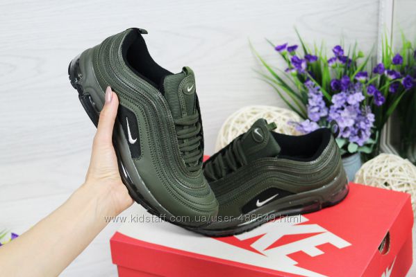 Кроссовки женские Nike Air Max 97 dark green