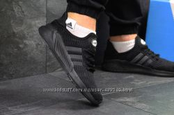  Кроссовки мужские сетка Adidas Climacool black