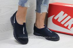  Кроссовки низкие сетка Nike Free Run 3. 0 dark blue