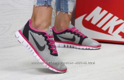 Кросівки жіночі сітка Nike Free ran 3. 0 , різні кольори, 36р