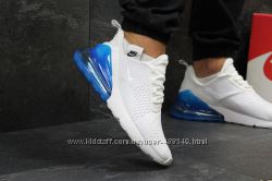 Кроссовки Nike Air Max 270 Whiteblue, ТОП качество