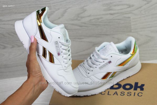 Кроссовки женские Reebok since 1983 whitegold