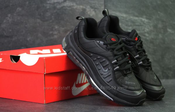 Кроссовки Nike Air Max 98 x Supreme black