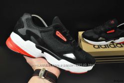  Кроссовки мужские Adidas Falcon blackred