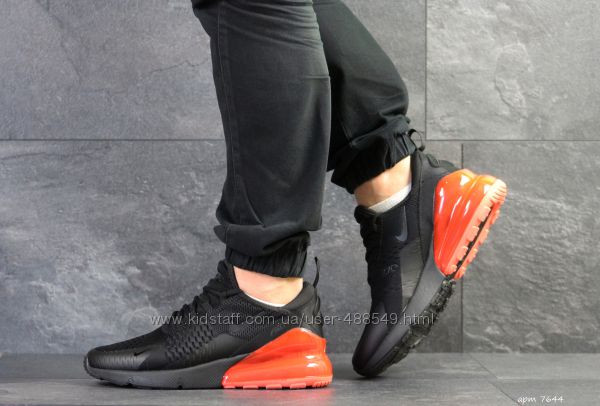  Кроссовки мужские Nike Air Max 270 blackorange 41-46р