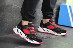  Кроссовки мужские Adidas balance life blackred 7838