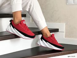 Зимние кроссовки Adidas Sharks красные