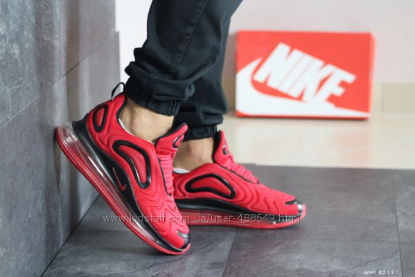  Кроссовки мужские Nike Air Max 720 красные 8251