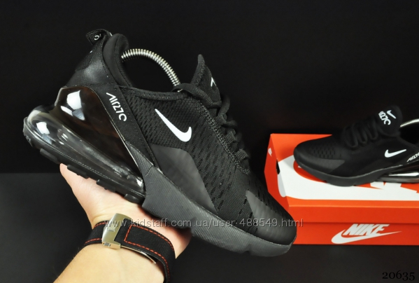  Кроссовки женские Nike Air Max 270 черные