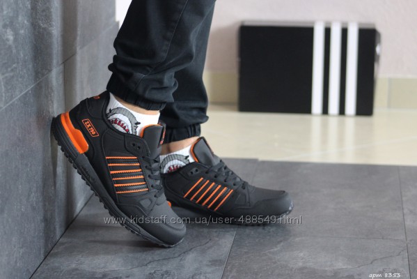 Кроссовки мужские Adidas ZX 750 нубук 8353