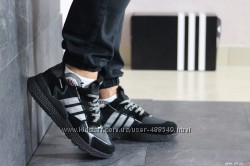 Кроссовки мужские Adidas Nite Jogger Boost черные 8426