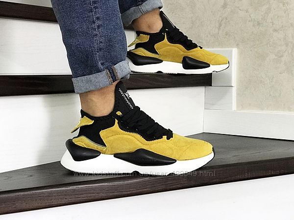 Кроссовки мужские Adidas  Y-3  Kaiwa yellow 8511