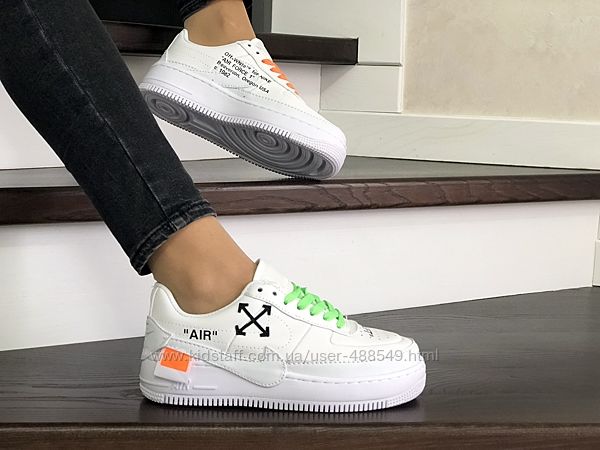 Кроссовки женские Nike Air Force 1 Jester XX белые 8764