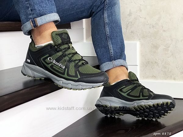 Кроссовки мужские C0lumb1a Montrail темно зеленые