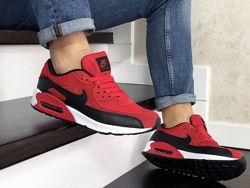 Кроссовки мужские Nike Air Max 90 красные 9056