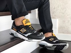  Кроссовки мужские New Balance 1500 черный с желтым