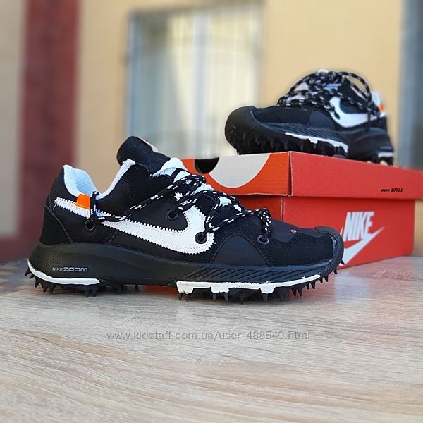 Кроссовки Nike Zoom Terra Kiger 5 Off-White черные