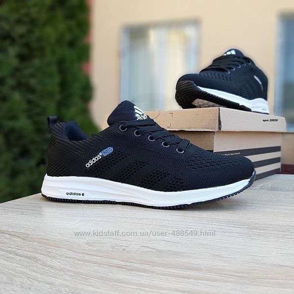 Кроссовки женские Adidas NEO черные