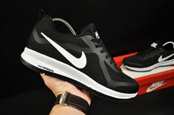 Кроссовки мужские Nike Zoom Pegasus, черные с белым