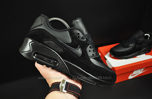 Кроссовки женские Nike Air Max 90, черные