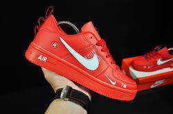 Кроссовки женские Nike Air force 1, красные